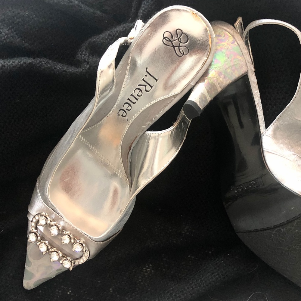 Silver Dress Shoes Size 6.5
